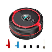 Xtryfun 공기 압축기 타이어 팽창기 자동차 자전거 기타 주입식 제품용 DC 12V 에어 펌프 LED 조명이 자동 휴대용