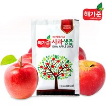 [해가준]예산 황토사과로 만든 100% 사과생즙 110mlx30포, 단품, 단품