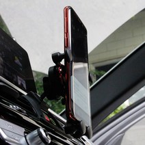 BMW 핸드폰 거치대 받침대 마운트 홀더 용품, X3 X4 (G01 G02) (블랙), 1개