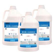 케어록스 carerox 살균소독제 탈취제 4L x 3개 무알콜제품, 단일옵션