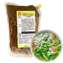 [먹깨비네] 아워홈 쌀국수용 육수 2kg 쇠고기맛