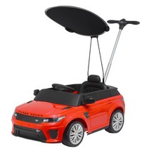 대호토이즈 레인지로버 이보크 전동 푸쉬카 + 가죽시트, 레드