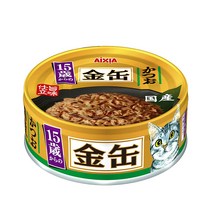 [리뉴얼] 아이시아 금관 오리지널캔 70g 고양이간식, GCM-48 15세이상 가다랑어