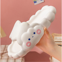 핫템 귀여운 PVC 여성 구름 슬리퍼 실내화
