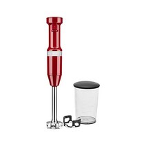 키친Aid Variable Speed Corded 핸드 블렌더 초고속 믹서기 - KHBV53, 엠파이어 레드_유선 | 블렌더