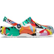 크록스 공용 크록스 레트로 리조트 클로그 멀티화이트 (207849_94S)