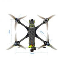 GEPR MRK5 HD Vist 프리 스타일 FPV 드론 4S/6S 5 인치 SPEEDX2 2107.5 F722-HD-T R 쿼드 콥터 용 장거리, 08 ELRS 2.4G 6S