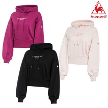 르꼬끄 여성 애슬레져 루즈핏 면스판 소재 크롭 후드티(기모) QM422OHDO2