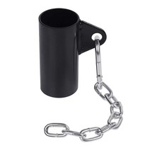 홈트레이닝 홈트 T Bars Row Platform with Chain Barbell Bar Eyelet Attachment Strength Training Workout Fitn, 01 As Picture