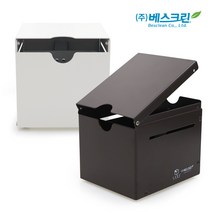 칵테일냅킨 디스펜서 큐브 [낱개], 다크브라운(초코색)