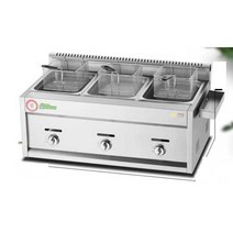 업소용튀김기 돈까스 튀김 기계 생선 프라이 2구 3구, 3구/기름반수대/그릴