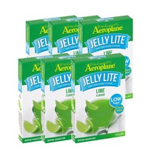 에어로플레인 젤리 라이트 라임 9g 2개 Aeroplane Jelly Lite Lime, 6팩