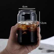 일본과 같은 후지 산악 유리 컵 내열 유리 물 컵 아이스 크리에이티브 커피 컵 내구성 있는 음료 용기 1 개, F_as shown