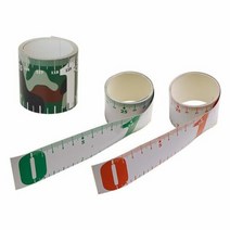 슈와츠코리아 낚시용 줄자 스티커형 휴대용 계측자 낚시자, 단품