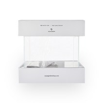 아쿠아가든 실버라벨 올디아망 수조 400x400x400(6T) 매트 포함