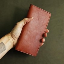 심플 장지갑 핸드폰케이스 카드지갑 미니 월렛 핸드메이드 슬림 가죽 수제 카드홀더