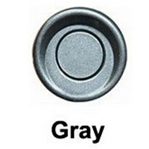 koorinwoo 전자기 주차 센서 864 프로브 백라이트 전면 후면 알람 parkmaster 탐색 dvd 비디오 시스템, 회색, 6개의 센서