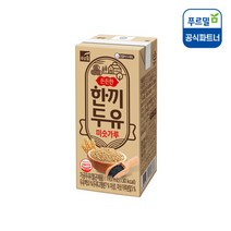 푸르밀 한끼두유 미숫가루 190ml x 48팩, 단품