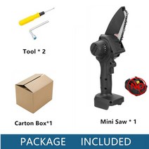전기톱 충전식 미니 체인톱 Makita 목공 톱 엔진톱 무선, CHINA, No Battery