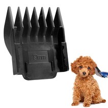 강아지 그루밍 클리퍼 헤어 빗 가이드 저소음 전문 반려동물 부착 교체 가드 19mm, A:19mm-s