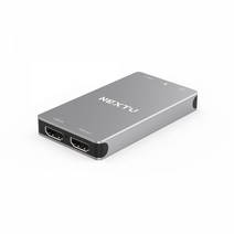 넥스트유 4K UHD FULL HD 고해상도 HDMI 캡쳐보드 NEXT-7322HVC-4K