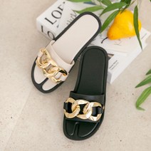 [분홍코끼리]베누스 골드체인 슬리퍼_1.5cm