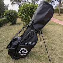 골프용품 골프가방 골프 가방 용품 Skull 26 골프 가방 블랙 남성 캐디 스포츠 스탠드 패키지, 02 2