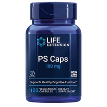 라이프익스텐션 PS 포스파티딜세린 말토덱스트린 스테아르산 규산칼슘 100캡슐