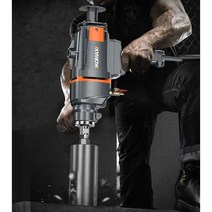 습식 코어 드릴 타일 천공 구멍뚫기 드릴링 머신, (1800W) +120 드릴 비트