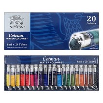 [네모문구]코트만 수채물감세트(20색/8ml/윈저앤뉴튼), 기본