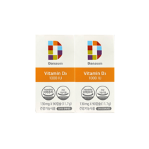 다나음 비타민D 1000IU 180캡슐 (90캡슐 X 2개입)