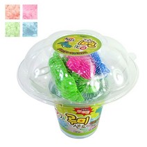 PGM1*^몰미니 모래놀이-아기 공룡(몰드6종 포함) 샌드아트 촉가발달 장난감 촉각 촉감^*1췤pgm, *^^옵션*^1. 주황