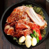 국내산 양념 돼지갈비찜 구이용 대용량 포갈비 900G+900G, 900g, 단품