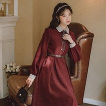 그린 체크 무늬 여성 가을 롱 원피스 봄 하객룩 긴팔 슬림핏 날씬해 보이는 ol 20대 30대 40대 코디