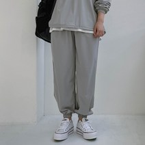 모션 루즈핏 나일론 밴딩 조거 팬츠