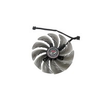 ASRock AMD Radeon RX 680095mm FDC10U12S9-C RX6800 6800XT 6900XT GPU 팬 팬텀 게임 Gamin 그래픽 카드, 02 95MM 1FAN, 1개