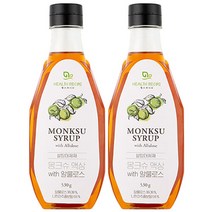 비에이치스토리 [헬스레시피] 몽크슈 액상 알룰로스 530g 2병, 단품없음