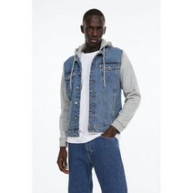 H&M 에이치앤엠 후드 데님 트러커 자켓 진자켓 122867