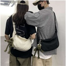 남녀공용 심플 크로스 백