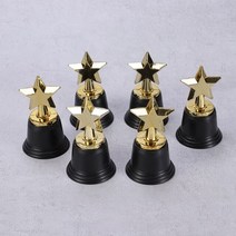 Trophy 어워드 Trophies 컵 할로윈 스타 미니 위너 장난감 골드 재미있는 의상 파티 학교 어린이 키즈 커스텀, [01] Golden Black