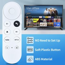 구글크롬캐스트리모컨 크롬캐스트리모컨 구글 크롬캐스트 무선 원격 제어 GA01920-US, 한개옵션0