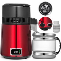 vevor 4l 물병 distiller 알코올 청정기 홈 연화제 음료 필터 사무실 용 조절 가능한 온도 스테인레스 스틸, 협력사, 그물