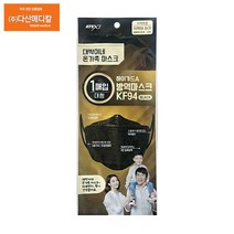 대박이네 하이가드KF94 KF80 화이트 블랙 피치핑크 대형 30매, KF94(블랙)(대형)30매