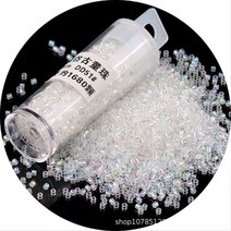 10g/튜브 1.3x1.6mm 일반 일본 금속 Miyuki Delica 유리 구슬 11/0 스페이서 씨앗 비즈 DIY 바느질, [01] 10g-1.6mm-tube, [06] 24