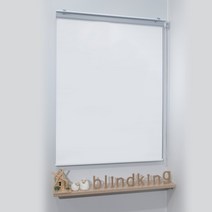 도담블라인드 양면 암막 방염롤스크린 화이트 가로 85 cm