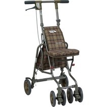 일본직발송 6. 섬 제작소 써니워커 AW-III B브라운 컬러 실버카 B01EWFB6ZQ, One Size, One Color