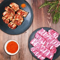 초원식품 (냉장 냉동)12개월미만 A++청정 양고기, 1개, (냉장) 양고기 갈비살 350g+양념(10g)