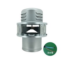 팬직/흡출팬/흡출기/난로/연탄/돈사/계사/가스/연기배출/냄새배출/정화조환풍기/TFC-F17AS, 150파이, 1개