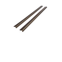 아이손 문틈 손끼임방지 비주름형 후면보호대 1100mm, 월넛, 8개