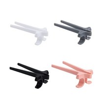 아이디어 상품 기발한 유행 자유형 간식 손가락 젓가락 놀이 경기 게으른 조수 클립 간식 더럽지 않은 손 전화 종범 주방 도구들, 4개, 1개